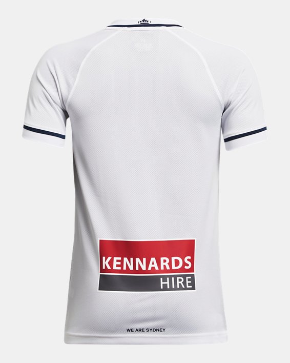 Boys' UA SYD Replica Jersey in White image number 1